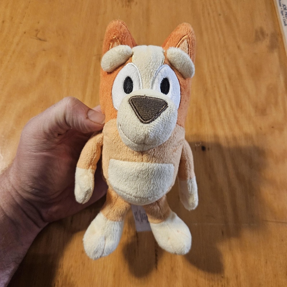 Bluey Bingo Plush Stuffed Animal Small Orange Dog‎ Toy Moose Toys Soft Cuddly